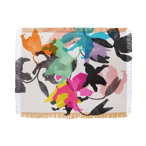 Garima Dhawan lily 1 Throw Blanket
