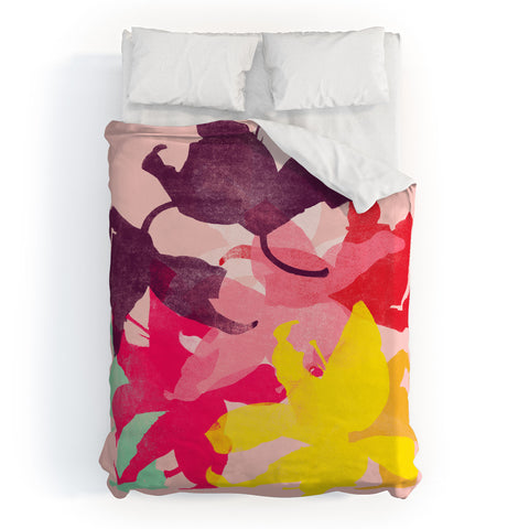 Garima Dhawan lily 10 Duvet Cover