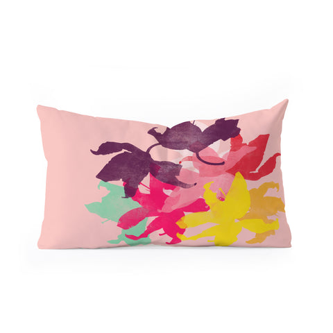 Garima Dhawan lily 10 Oblong Throw Pillow