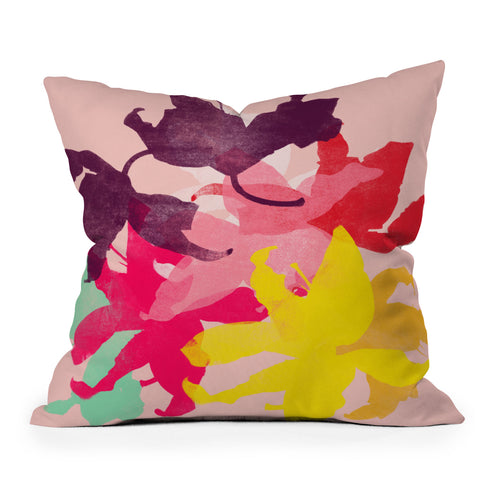 Garima Dhawan lily 10 Throw Pillow