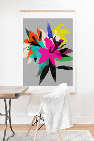 Garima Dhawan lily 12 Art Print And Hanger