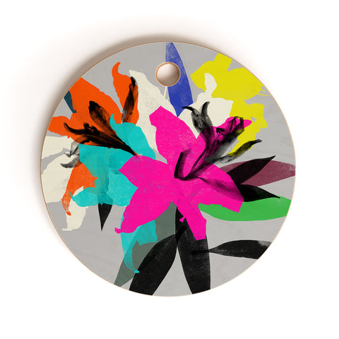 Garima Dhawan lily 12 Cutting Board Round
