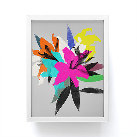 Garima Dhawan lily 12 Framed Mini Art Print