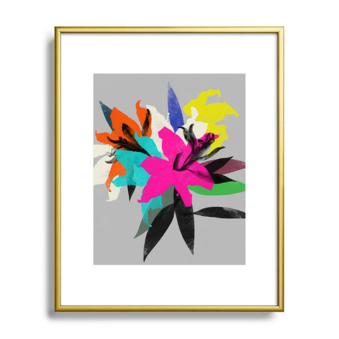 Garima Dhawan lily 12 Metal Framed Art Print