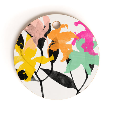 Garima Dhawan lily 2 Cutting Board Round