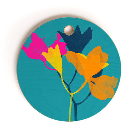 Garima Dhawan lily 24 Cutting Board Round