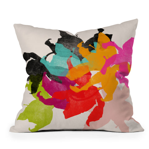 Garima Dhawan lily 3 Throw Pillow
