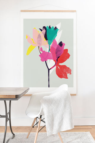 Garima Dhawan lily 31 Art Print And Hanger