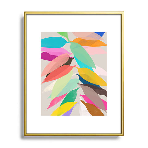 Garima Dhawan lily 35 Metal Framed Art Print