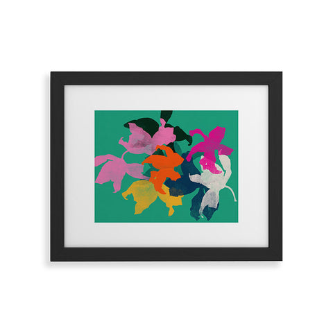 Garima Dhawan lily 57 Framed Art Print