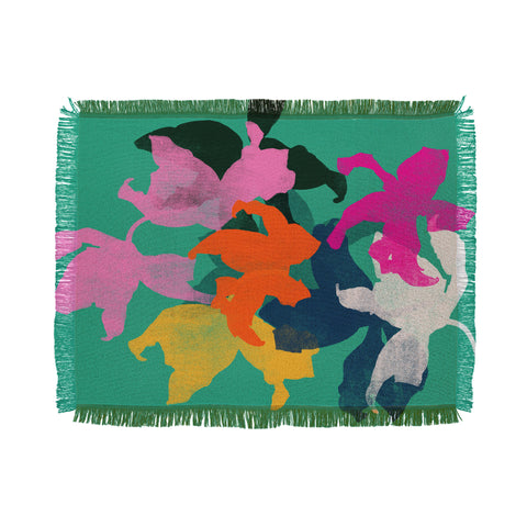 Garima Dhawan lily 57 Throw Blanket