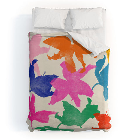 Garima Dhawan lily 68 Duvet Cover