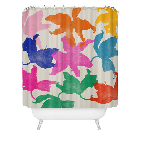 Garima Dhawan lily 68 Shower Curtain