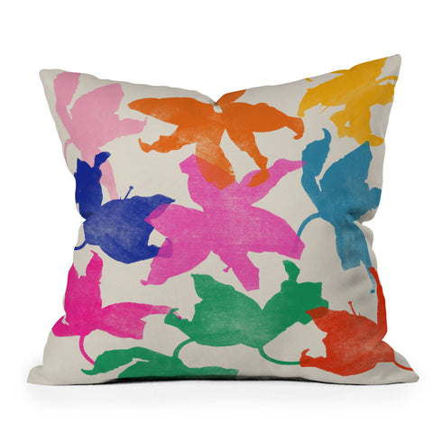 Garima Dhawan lily 68 Throw Pillow