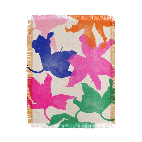 Garima Dhawan lily 68 Throw Blanket