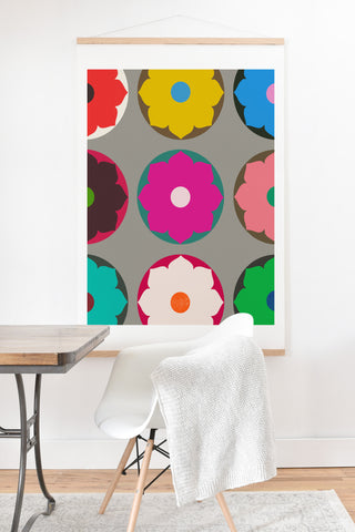 Garima Dhawan lotus 1 Art Print And Hanger