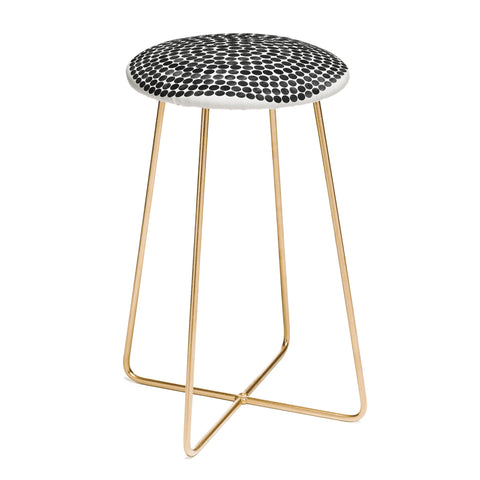 Garima Dhawan mandala black Counter Stool