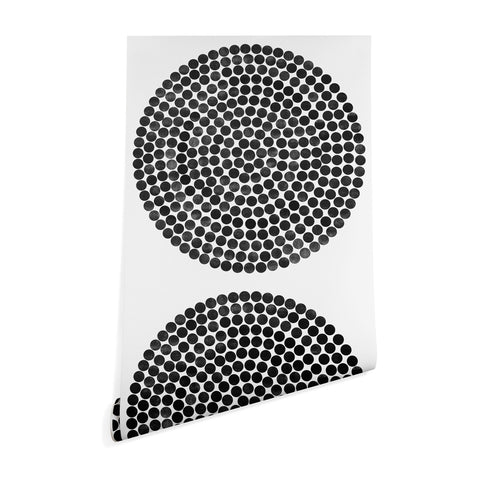 Garima Dhawan mandala black Wallpaper