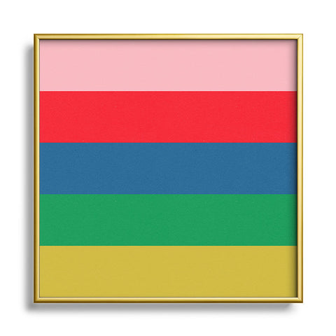 Garima Dhawan mindscape 16 Metal Square Framed Art Print