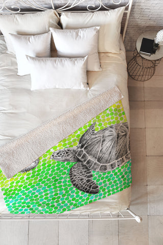 Garima Dhawan New Friends 1 Fleece Throw Blanket