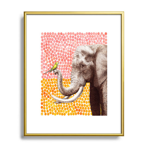 Garima Dhawan New Friends 2 Metal Framed Art Print