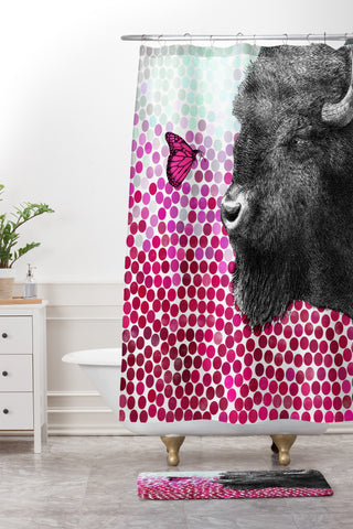 Garima Dhawan New Friends 4 Shower Curtain And Mat