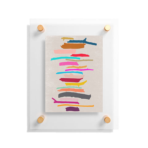 Garima Dhawan painted twigs 3 Floating Acrylic Print