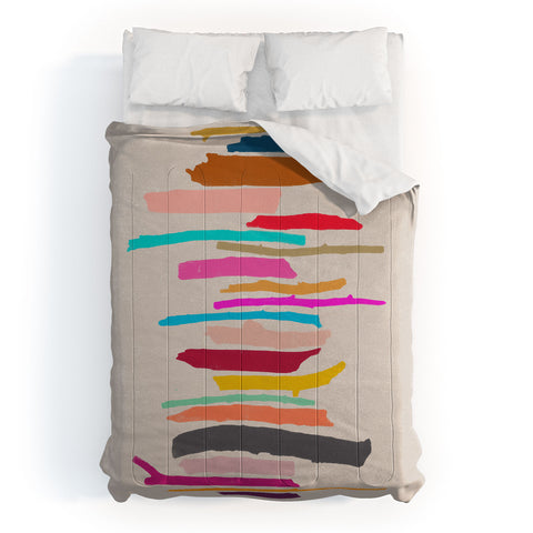 Garima Dhawan painted twigs 3 Comforter