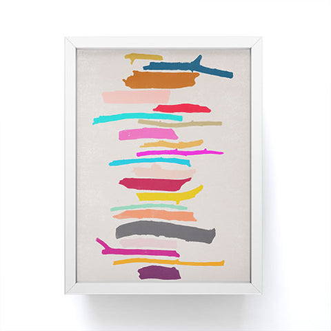 Garima Dhawan painted twigs 3 Framed Mini Art Print