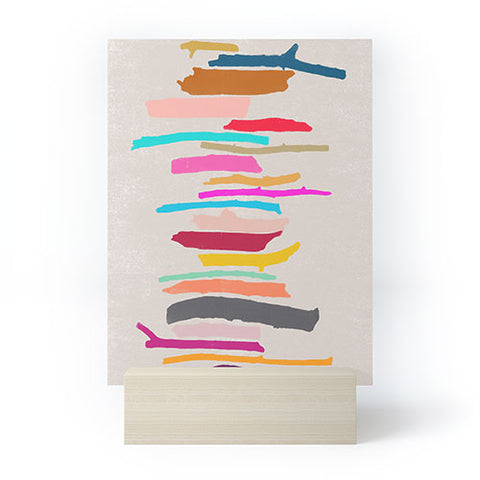 Garima Dhawan painted twigs 3 Mini Art Print