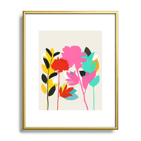 Garima Dhawan peony 1 Metal Framed Art Print
