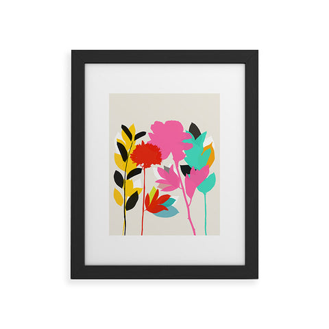 Garima Dhawan peony 1 Framed Art Print