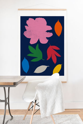 Garima Dhawan peony 4 Art Print And Hanger