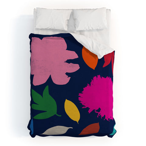 Garima Dhawan peony 4 Duvet Cover