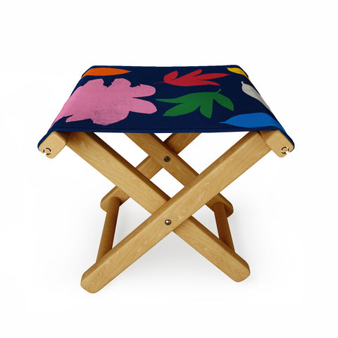 Garima Dhawan peony 4 Folding Stool