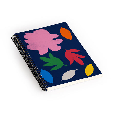 Garima Dhawan peony 4 Spiral Notebook