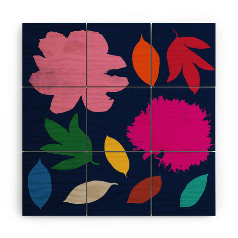 Garima Dhawan peony 4 Wood Wall Mural