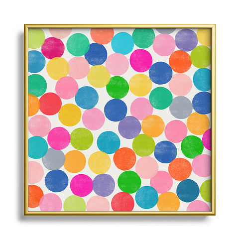 Garima Dhawan play 1 Square Metal Framed Art Print