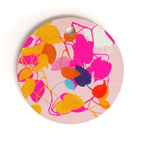 Garima Dhawan pothos 2 Cutting Board Round