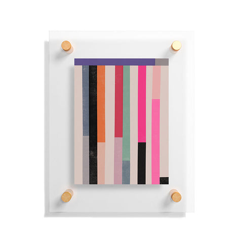 Garima Dhawan quilt study 1 Floating Acrylic Print