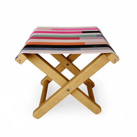 Garima Dhawan quilt study 1 Folding Stool