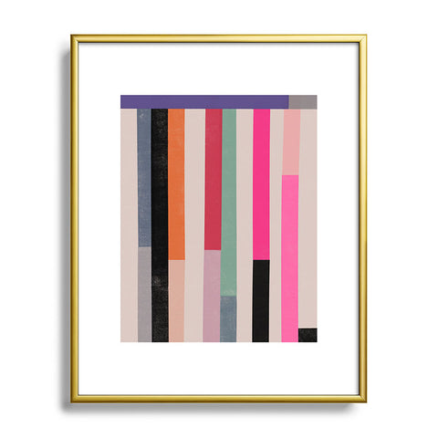 Garima Dhawan quilt study 1 Metal Framed Art Print
