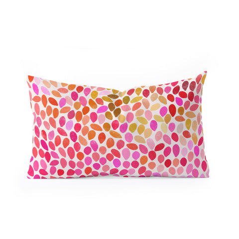 Garima Dhawan rain 10 Oblong Throw Pillow
