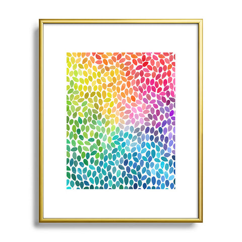 Garima Dhawan Rain 11 Metal Framed Art Print