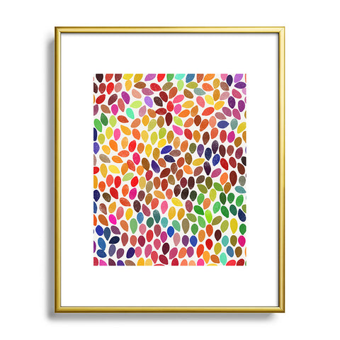 Garima Dhawan Rain 13 Metal Framed Art Print