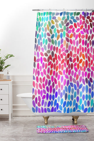 Garima Dhawan rain 14 Shower Curtain And Mat