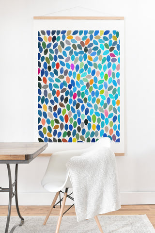 Garima Dhawan rain 16 Art Print And Hanger