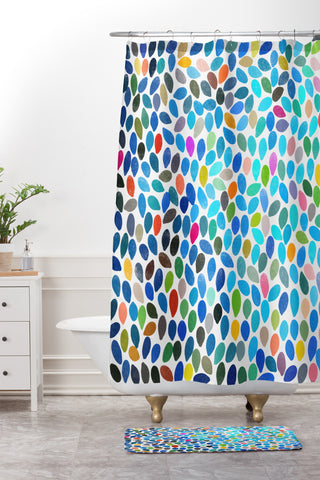 Garima Dhawan rain 16 Shower Curtain And Mat