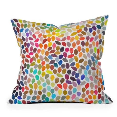 Garima Dhawan rain 17 Throw Pillow
