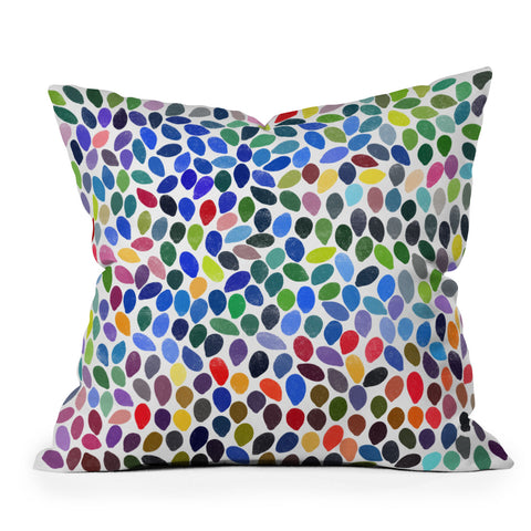 Garima Dhawan rain 19 Throw Pillow